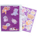 Блокнот силиконовая обл., 80 л., Purple cats - K22-462-2 Kite