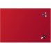 Дошка скляна магнітно-маркерна 60х90 см, червона - 9615-06-А Axent