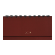 Планування дат.2026 MONOCHROME, бордовий