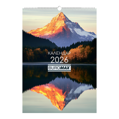 Настінний календар 2026 р., А2, 1 пружина, Seasons of the year