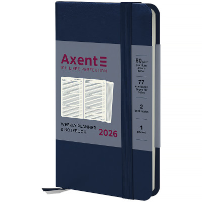 Еженедельник 2026 Pocket Strong, 90*150, синий
