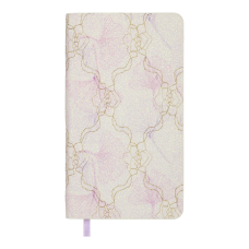 Щотижневик  датов. 2026 кишеньк. BLOOM , 85*153, фіолетовий, штуч. шкіра