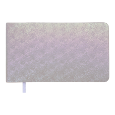 Щотижневик дат. 2026 кишеньк. BLOOM, 153*87, срібний, штуч. шкіра