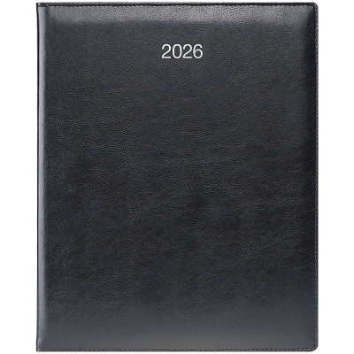 Еженедельник 2026 Бюро Бюро Soft ср/т черный
