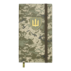 Щотижневик  датов. 2026 кишеньк. MILITARY, 85*153, світло-зелений, штуч. шкіра