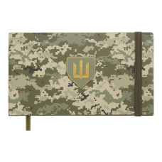 Щотижневик  датов. 2026 кишеньк. MILITARY, 153*87, світло-зелений, штуч. шкіра