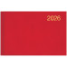 Еженедельник 2026 карманный  Torino Trend красный
