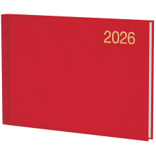 Еженедельник 2026 карманный  Torino Trend красный