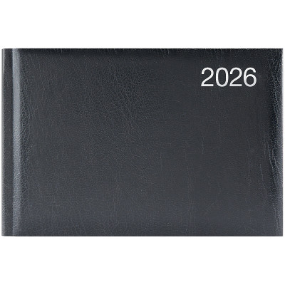 Еженедельник 2026 карманный  Miradur срб/т черный