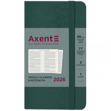 Еженедельник 2026 Pocket Strong, 90*150, малахитовый