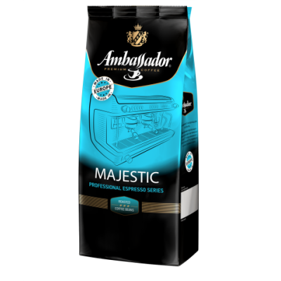 Кофе в зернах Ambassador Majestic, пакет 1000г*6 (PL) am.52088