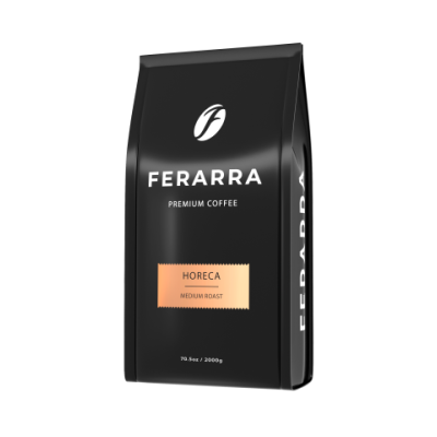 Кава в зернах 2000г, CAFFE HoReCa, для кавомашини, FERARRA 