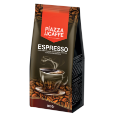 Кава в зернах Piazza del Caffe "Espresso", П'яцца Дель Кафе "Еспресо", середня обсмажування, 1 кг