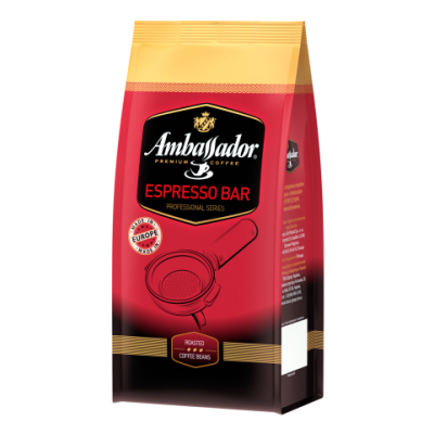 Кава в зернах Ambassador Espresso Bar, пакет 1000г*6 (PL) - am.52087 ПРОДУКТЫ ПИТАНИЯ