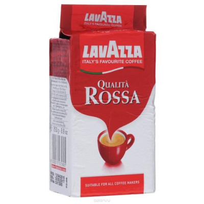 Кофе молотый Qualita Rossa, 250г , 