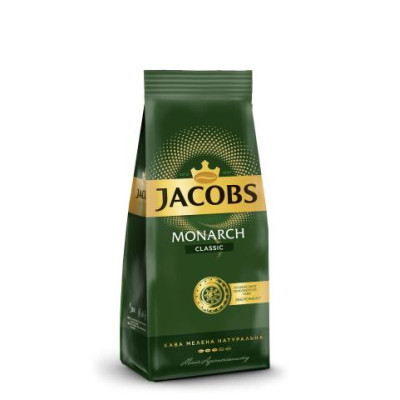 Кава мелена Jacobs Monarch Classic, 225г, пакет - prpj.01858 Buromax