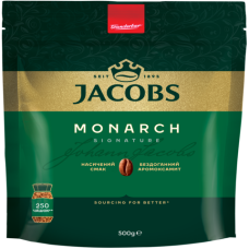Кофе растворимый 500г,экон.пакет, JACOBS MONARCH