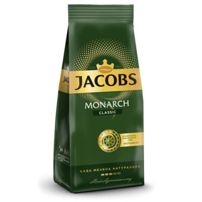 Кава мелена Jacobs Monarch Classic, 450г, пакет - prpj.01872 Buromax