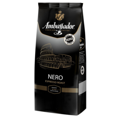 Кава в зернах Ambassador Nero, пакет 1000г*6 (PL) - am.52309 ПРОДУКТЫ ПИТАНИЯ