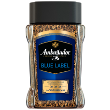Кофе растворимый Ambassador Blue Label, сткл.б. 190г*8 (7612)