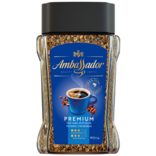 Кава розчинна Ambassador Premium, ск.б. 190г*8