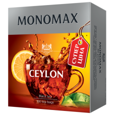 Чай чорний 1.5г*100, пакет, CEYLON TEA 