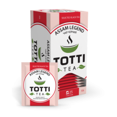 Чай чорний TOTTI Tea «Легендарний Ассам», пакетований, 2г*25*32