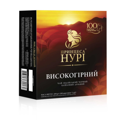 Чай чёрный 2г*100 пакет, 