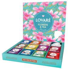 Чай ассорти «Портфельчик» 12 видов пакетиков по 5 шт, LOVARE