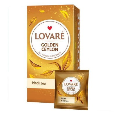 Чай чорний Lovare Ceylon tea 24пак х 2г