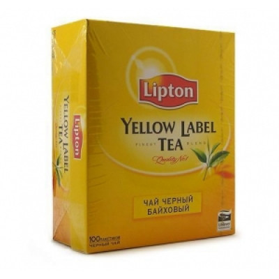 Чай чорний Lipton 100пак х 2г - 00576 PRO