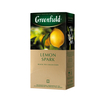 Чай черный  LEMON SPARK 1,5гх25шт., 