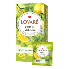 Чай зелений Lovare Citrus Melissa 24пак х 1,5г