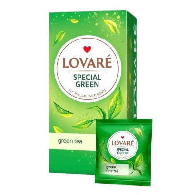 Чай зелений Lovare Special Green 24пак х 1,5г - 27136