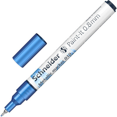 Маркер металік Schneider Paint-It 0,8 мм синій ML01001025