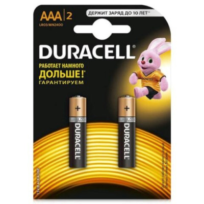 Элемент питания (батарейка) DURACELL LR3 (АAA) s.58170