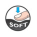 Ножницы офисные ESSENTIALS SOFT 210мм, черный с синим MP.468310