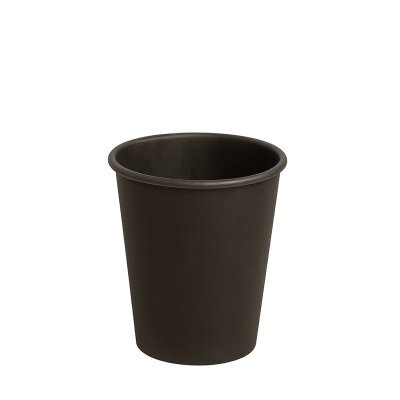 Стакан паперовий 175 мл, Total BLACK 50 шт/уп