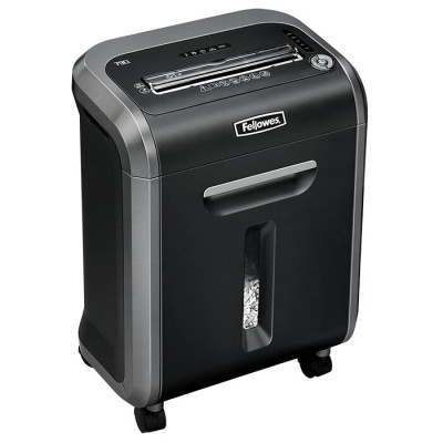 Уничтожитель Fellowes 79Ci, 14 листов, фрагменты 4х38 мм, корзина 23 литра f.U4679001