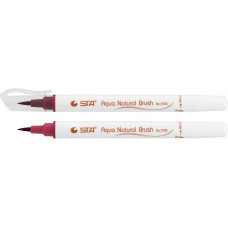 Маркер-кисть акварельний STA 3700 AQUA NATURAL BRUSH 3700, красное вино