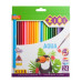 Карандаши цветные акварельные AQUA, 24 шт., KIDS LINE ZB.2476 Карандаши цветные акварельные AQUA, 24 шт., KIDS LINE ZB.2476