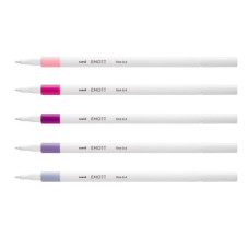 Лайнер uni EMOTT 0.4мм fine line, Floral Color, 5 цветов