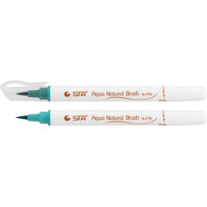 Маркер-пензлик акварельний STA 3700 AQUA NATURAL BRUSH 3700, малахіт