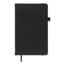 Книга записна ETALON 125*195, 96 арк., лінія, обкл. штучна шкіра, чорний