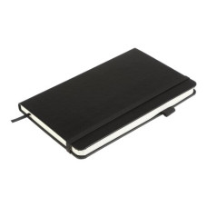 Книга записна ETALON 125*195, 96 арк., лінія, обкл. штучна шкіра, чорний