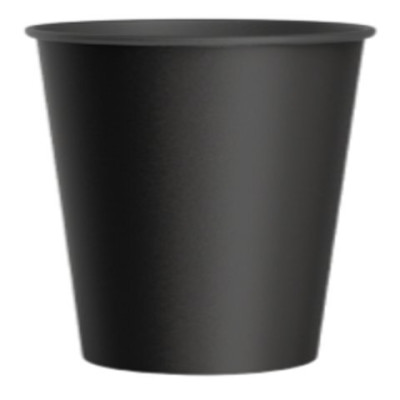 Стакан паперовий 340 мл, Total BLACK 50 шт/уп
