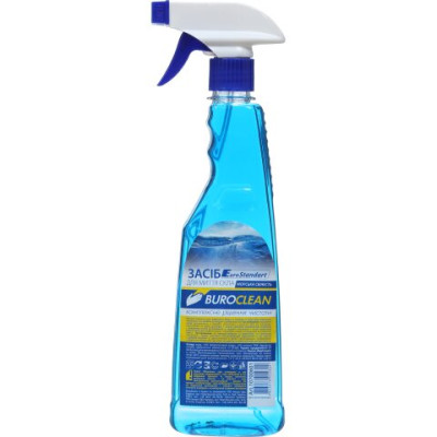Засіб для миття скла Buroclean з розпилювачем 500мл морська свіжість - 10700601 BUROCLEAN
