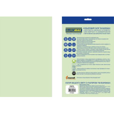 Бумага цветная PASTEL, EUROMAX, св.-зеленая, 20 л., А4, 80 г/м²