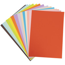 Бумага цветная двустор. (15лист/15цвет), А4 LP