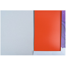 Набор бумаги и картона A4 (7+7), папка, Kite
